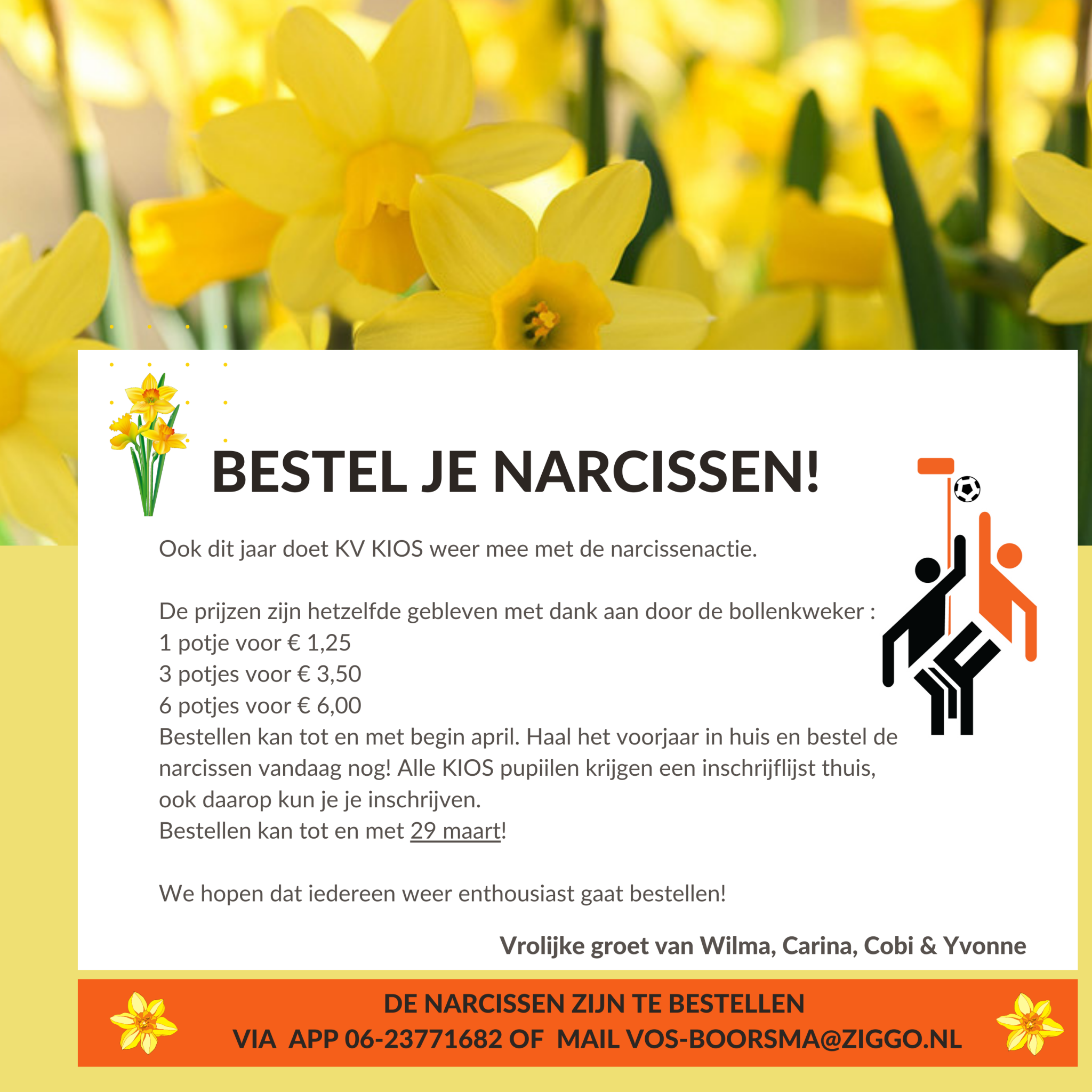 Narcissenactie 2023